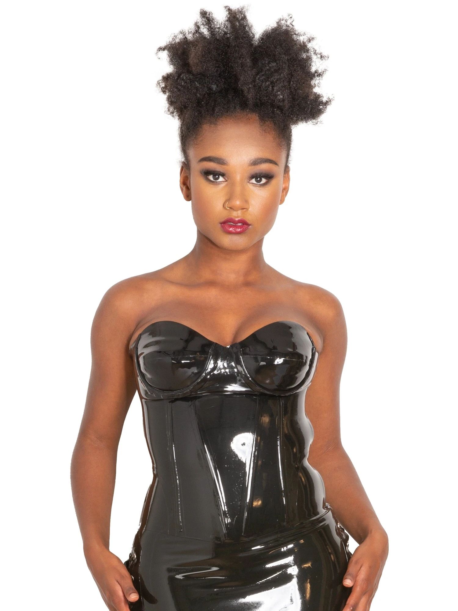 Sweetheart Latex Sculpted Top - Image 5