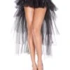 Tulle Skirt With Satin Bows