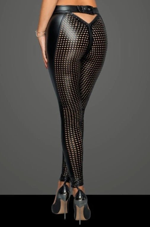 Wetlook 2 Way Zip Leggings - Image 2