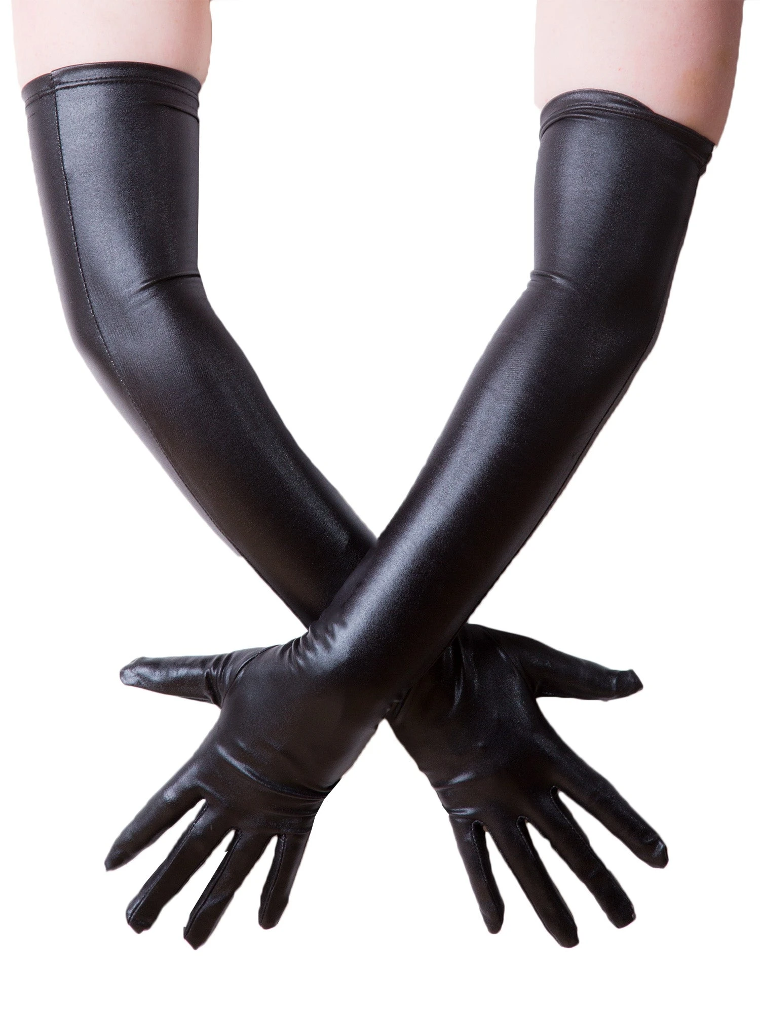 Wetlook Black Gloves