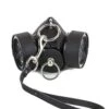 Black Punk Mask With O Ring & Leash