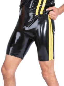 Nyx Inferno Shorts With Yellow Stripes