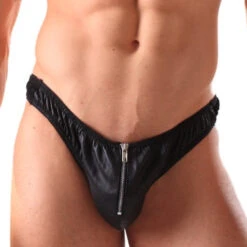 Zipped Leather Pouch