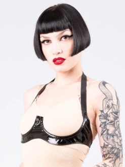 PVC Halter Bra Harness