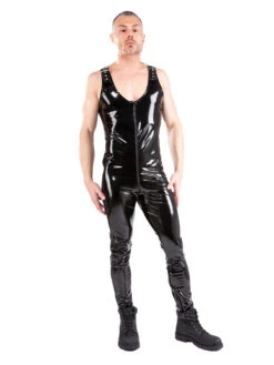 VynX Statement Dungarees With Buckles